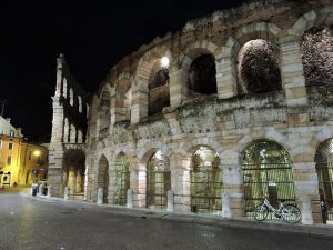 Parcheggio vicino all’arena di Verona
